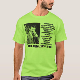 Camiseta Naturaleza mecánica de las corrientes alternas de