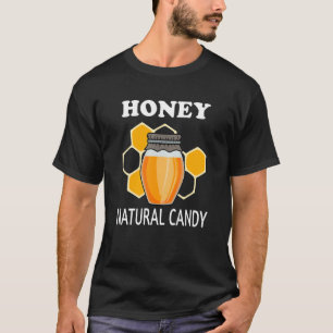 Camiseta Naturaleza Miel irónico dice apicultura Vida silve