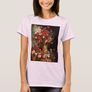 Camiseta Naturaleza muerta Flores en un jarrón de Vincent v