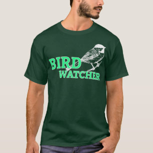 Camiseta Naturaleza Observador de Pájaros Regalo Idea Aves