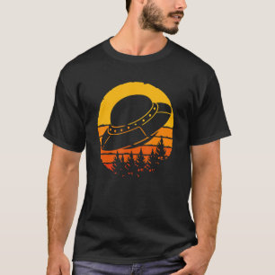 Camiseta Naturaleza retro objeto volador no identificado UF
