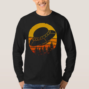 Camiseta Naturaleza retro objeto volador no identificado UF