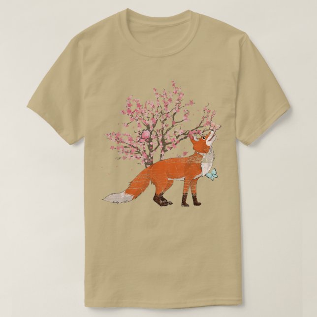 Camiseta Naturaleza Sakura Cherry Blossom Forest Lover F (Diseño del anverso)