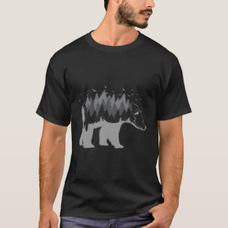 Camiseta Naturaleza salvaje Grizzly Bear Selva Natural