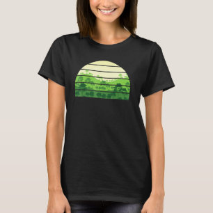 Camiseta Naturaleza Salvaje Retro Árboles Vida Silvestre Bo