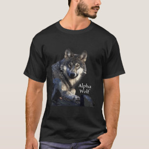 Camiseta Naturaleza silvestre de los Lobos Alfa