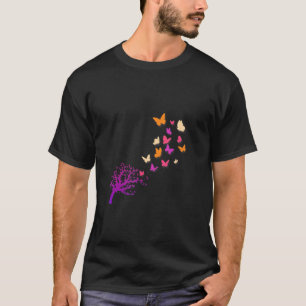 Camiseta Naturaleza silvestre Insectos Mariposa
