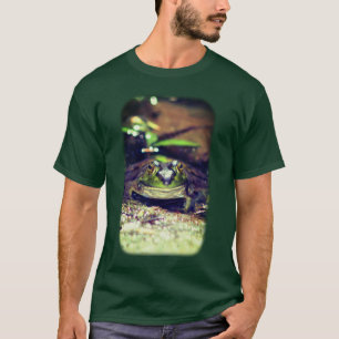 Camiseta Naturaleza sonriente de rana toro