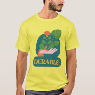 Camiseta Naturaleza sostenible duradera.