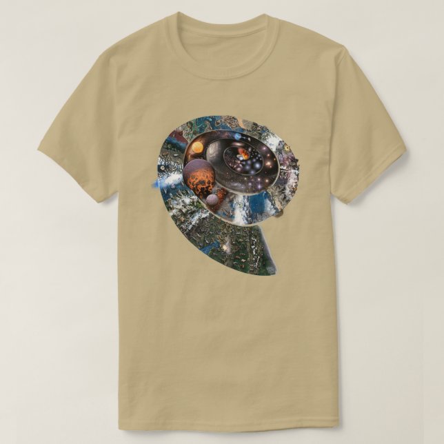 Camiseta Naturaleza Temporal sin anotaciones (Diseño del anverso)