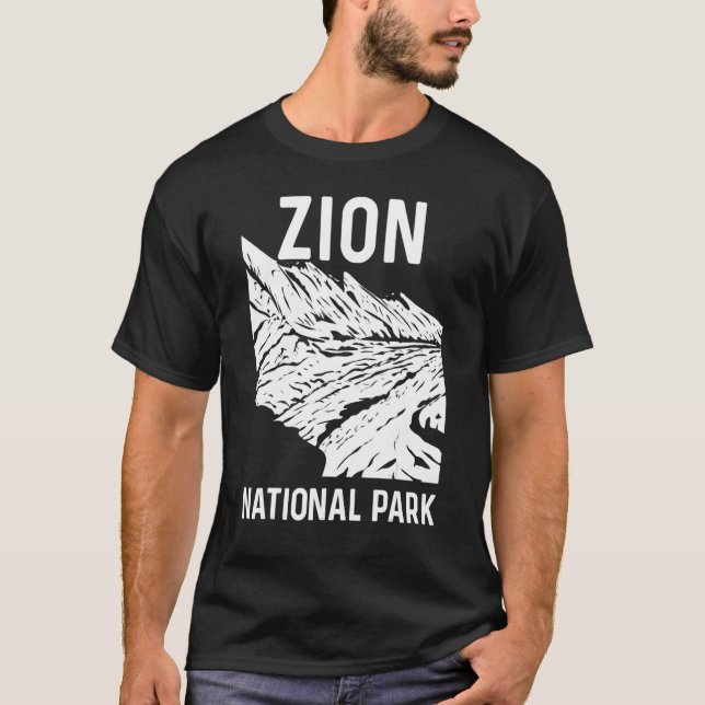 Camiseta Naturaleza Verano Vacaciones Parque Nacional Zion  (Anverso)