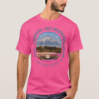 Camiseta Naturaleza vintage Parque nacional Fuji-Hakone-Izu