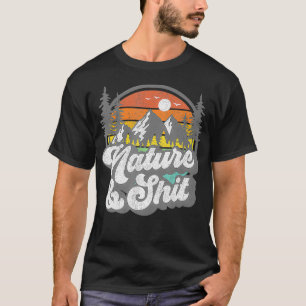 Camiseta Naturaleza y divertida excursión Camping Camper RV