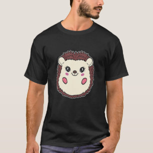 Camiseta Naturaleza Y Mascota Del Pequeño Erizo