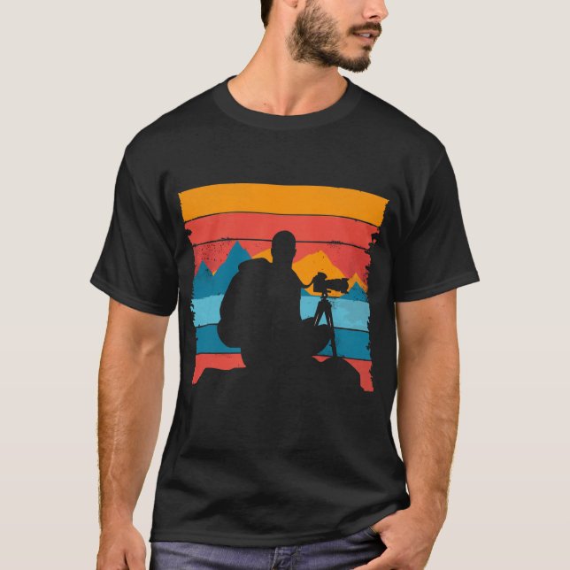 Camiseta Naturaleza y vida silvestre Fotografiando cosecha (Anverso)