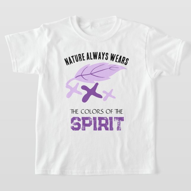 Camiseta  "Nature Always Wears" Leaf  (Distribución)