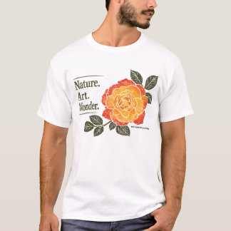 Camiseta Nature. Art. Wonder.