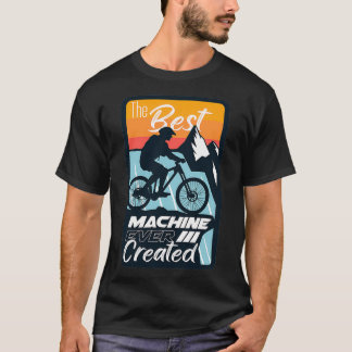 Camiseta Nature Bicycle The Best Machine Ever 