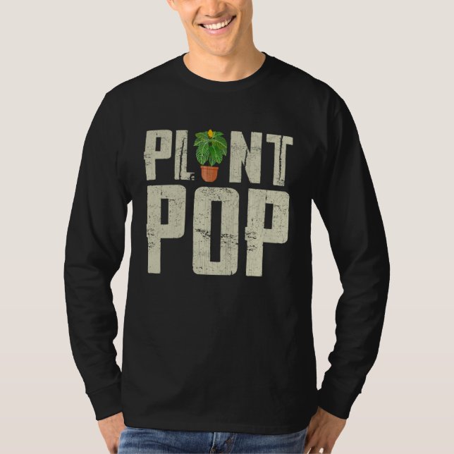 Camiseta Nature Botanical Gardener Plant Pop Gardening (Anverso)