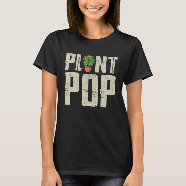 Camiseta Nature Botanical Gardener Plant Pop Gardening (Anverso)
