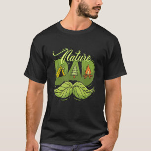 Camiseta Nature Dad Camping Dad Husband Nature Camper Fath