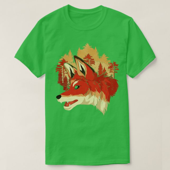 Camiseta Nature Fox Lover Wildlife Forest Animal Fox (Diseño del anverso)