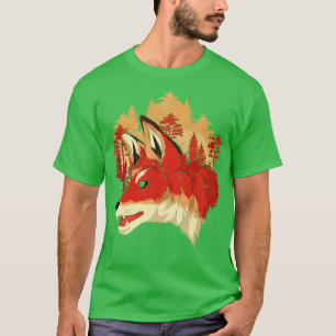 Camiseta Nature Fox Lover Wildlife Forest Animal Fox