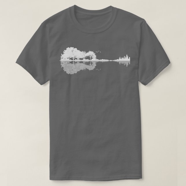 Camiseta Nature Guitar 3 (Diseño del anverso)