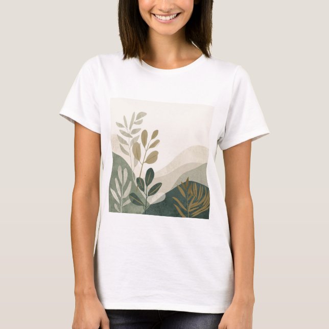 Camiseta Nature Lover Women's T Shirt - Earthy Tee (Anverso)