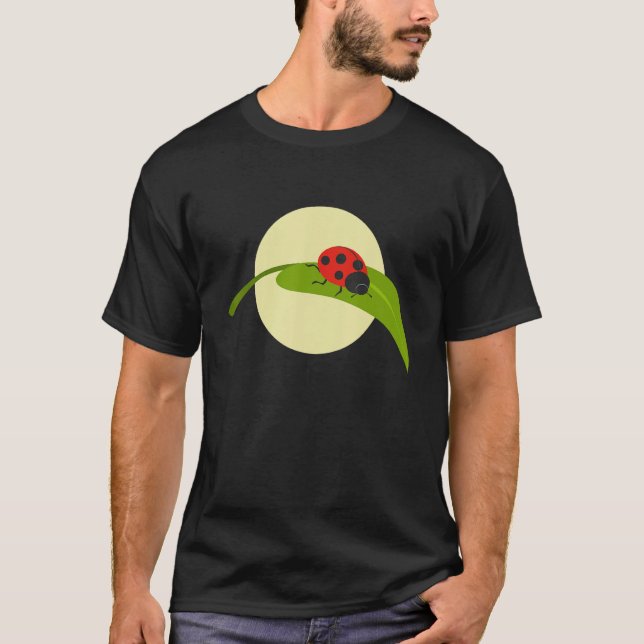 Camiseta Nature Wildlife Flowers Gardening Ladybugs (Anverso)