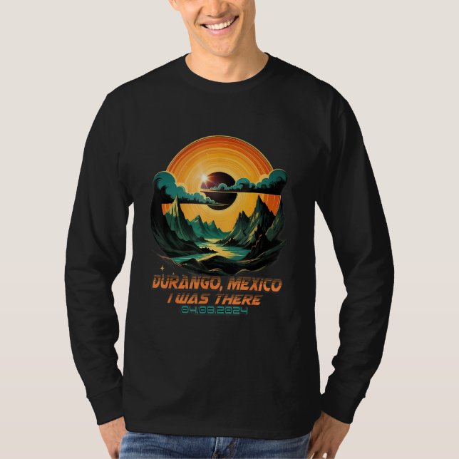 Camiseta Nature Wildlife Total Solar Eclipse 2024 Durango M (Anverso)