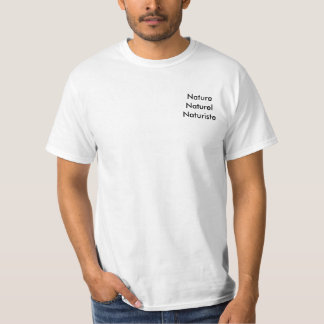 Camiseta NatureNaturelNaturiste