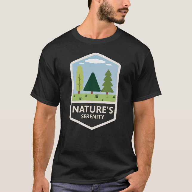 Camiseta Nature's Serenity (Anverso)