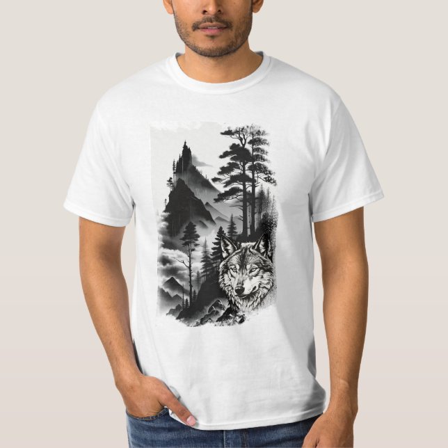Camiseta NatureWolf (Anverso)
