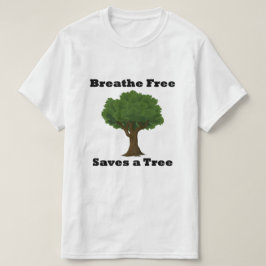 Camiseta Naturist T-shirt "Saves the Earth"
