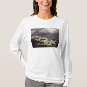 Camiseta Naufragio en la costa noruega, 1831