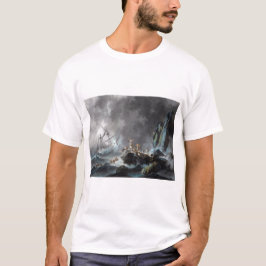 Camiseta Naufragio en tormenta 1872
