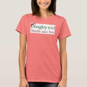 Camiseta Naughty Chica tee