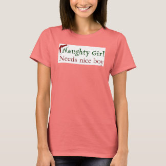 Camiseta Naughty Chica tee