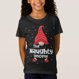 Camiseta Naughty Gnome Familia Matando Navidades Funny Paja