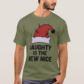Camiseta Naughty Is The New Nice, Christmas Rebel Elf