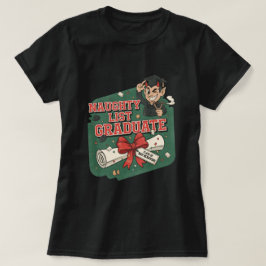 Camiseta Naughty List Graduate