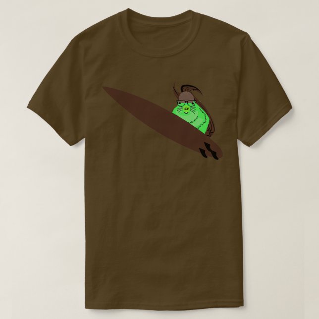 Camiseta Naughty Squirrel 178 Surfing (Diseño del anverso)