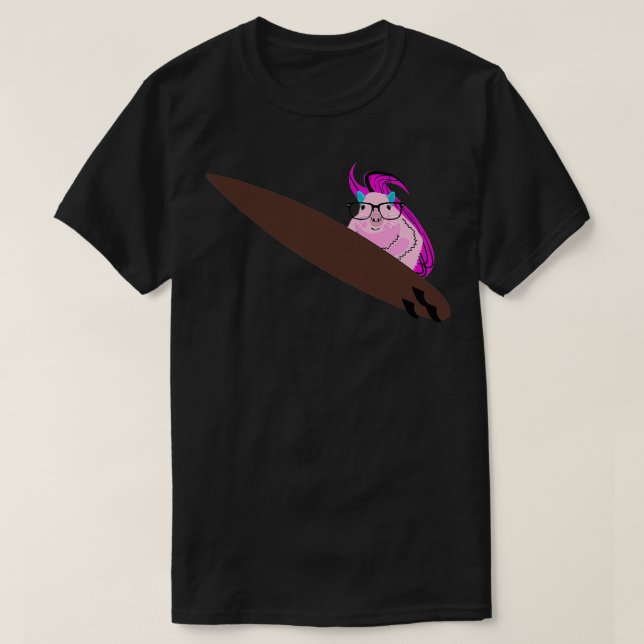 Camiseta Naughty Squirrel 278 Surfing T (Diseño del anverso)