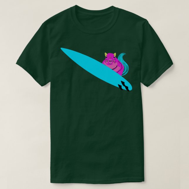 Camiseta Naughty Squirrel 331 Surfing (Diseño del anverso)