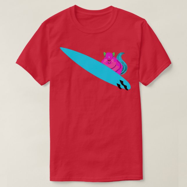 Camiseta Naughty Squirrel 45 Surfing (Diseño del anverso)