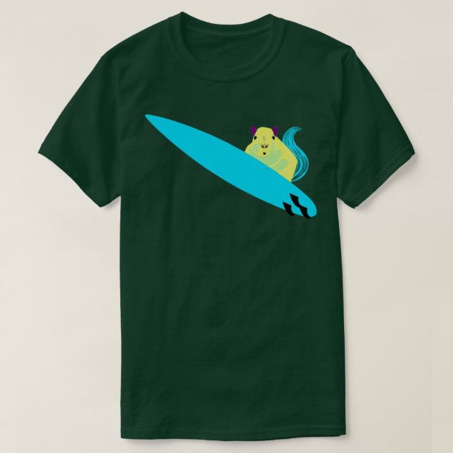 Camiseta Naughty Squirrel 468 Surfing (Diseño del anverso)