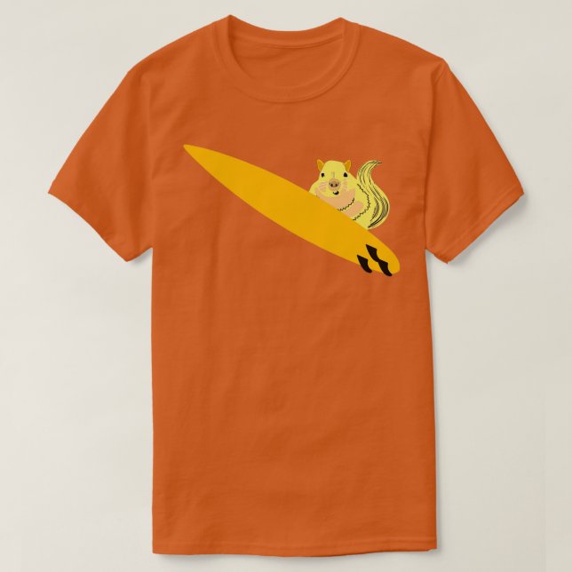 Camiseta Naughty Squirrel 531 Surfing (Diseño del anverso)