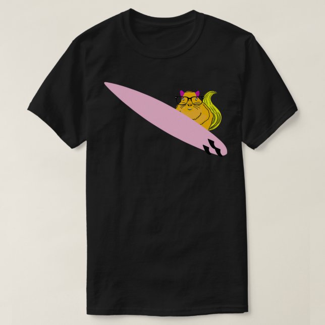Camiseta Naughty Squirrel 607 Surfing (Diseño del anverso)