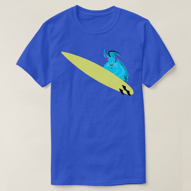 Camiseta Naughty Squirrel 660 Surfing (Diseño del anverso)